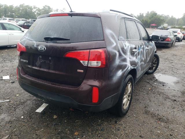 Photo 4 from auction – 2014 KIA SORENTO with VIN 5XYKTCA63EG546751