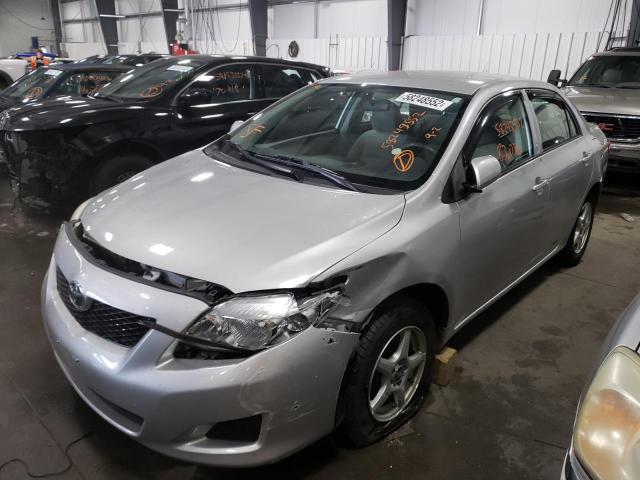 Photo 2 from auction – 2009 TOYOTA COROLLA BA with VIN JTDBL40EX99059794