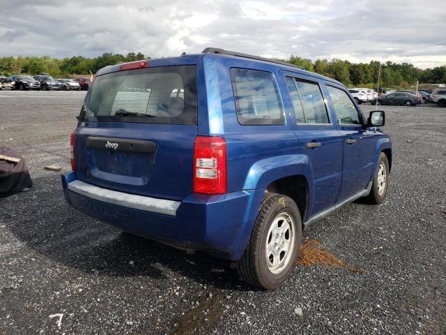 Photo 4 from auction – 2009 JEEP PATRIOT SP with VIN 1J4FT28A49D124573