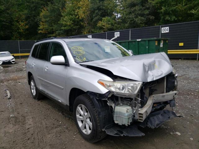 TOYOTA HIGHLANDER 2013 with VIN 5TDBK3EH4DS262402 - Photo from auction