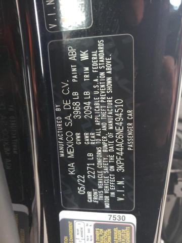 Photo 10 from auction – 2022 KIA FORTE GT with VIN 3KPF44AC6NE494510