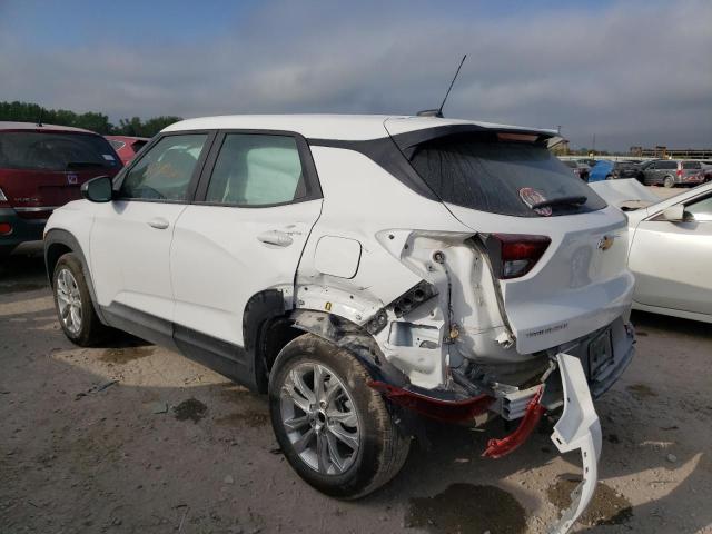 Photo 3 from auction – 2022 CHEVROLET TRAILBLAZE with VIN KL79MMS29NB105288