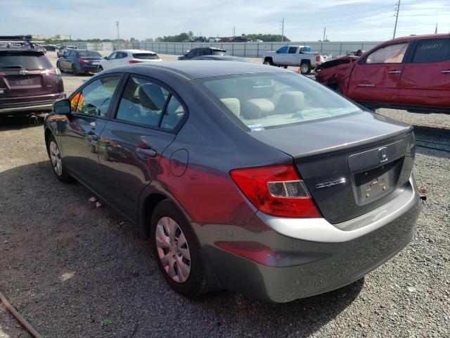 Photo 3 from auction – 2012 HONDA CIVIC LX with VIN 2HGFB2F56CH585204