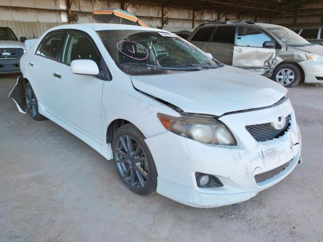 TOYOTA COROLLA BA 2009 with VIN 2T1BU40EX9C151365 - Photo from auction