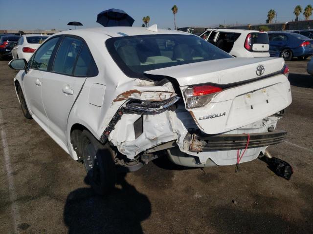 Photo 3 from auction – 2021 TOYOTA COROLLA LE with VIN 5YFEPMAE2MP164705