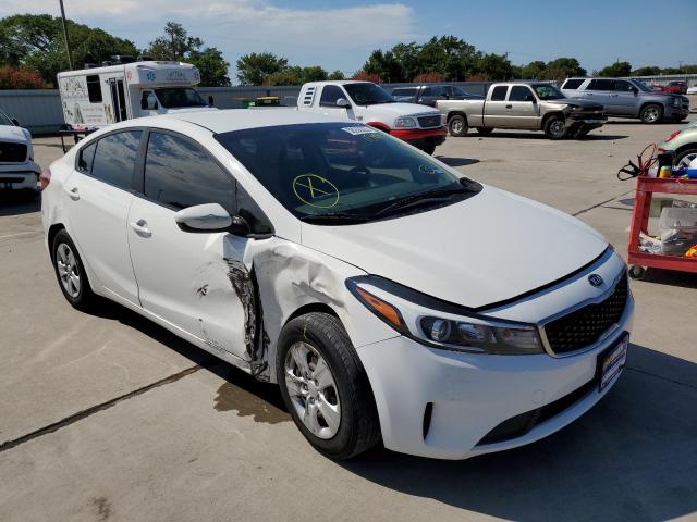 KIA FORTE LX 2017 with VIN 3KPFK4A73HE113404 - Photo from auction