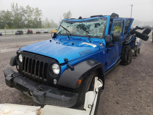 Photo 2 from auction – 2015 JEEP WRANGLER U with VIN 1C4BJWDG3FL627072