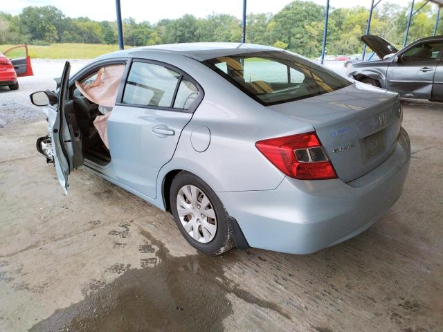 Photo 3 from auction – 2012 HONDA CIVIC LX with VIN 19XFB2F51CE009112