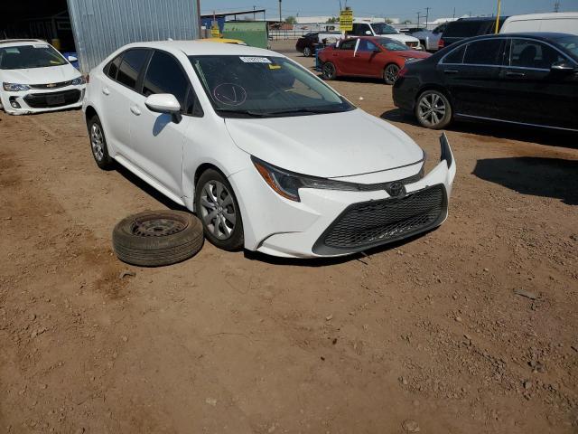 TOYOTA COROLLA LE 2020 with VIN 5YFEPRAE8LP030602 - Photo from auction