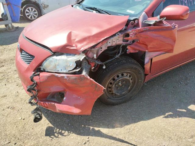 Photo 9 from auction – 2009 TOYOTA COROLLA BA with VIN JTDBL40E499091687