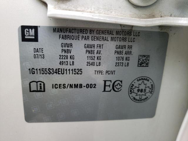 Photo 10 from auction – 2014 CHEVROLET IMPALA LTZ with VIN 1G1155S34EU111525