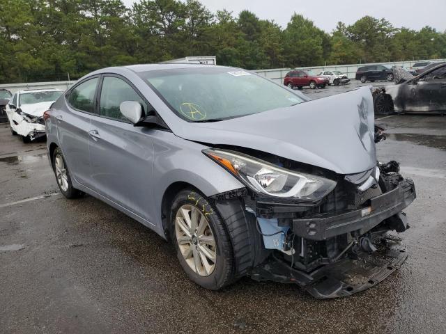HYUNDAI ELANTRA SE 2016 with VIN 5NPDH4AE2GH705200 - Photo from auction