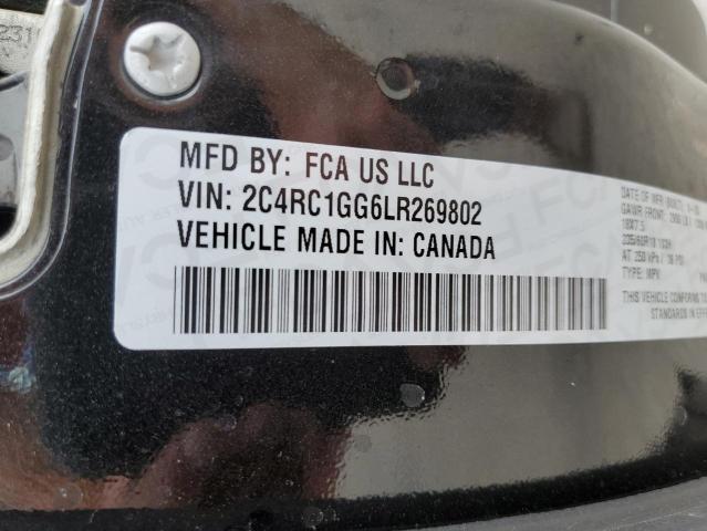 Photo 10 from auction – 2020 CHRYSLER PACIFICA L with VIN 2C4RC1GG6LR269802