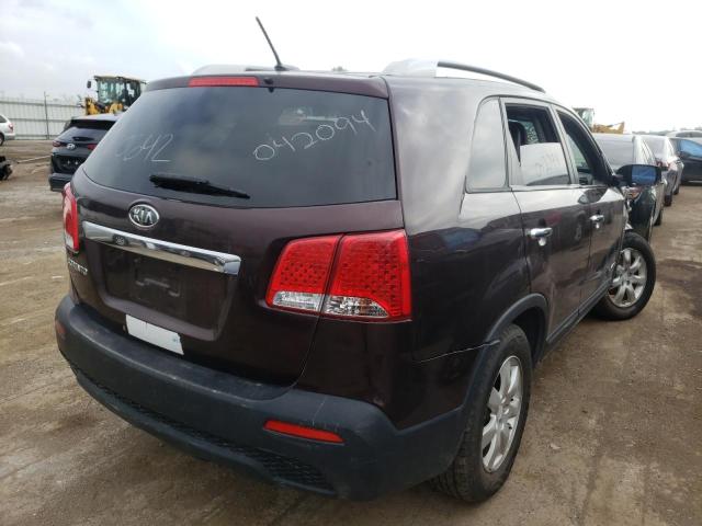 Photo 4 from auction – 2011 KIA SORENTO BA with VIN 5XYKTDA25BG152540