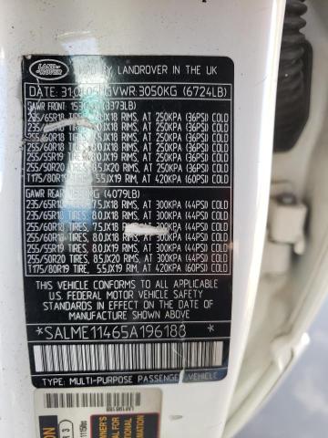 Photo 10 from auction – 2005 LAND ROVER RANGE ROVE with VIN SALME11465A196188