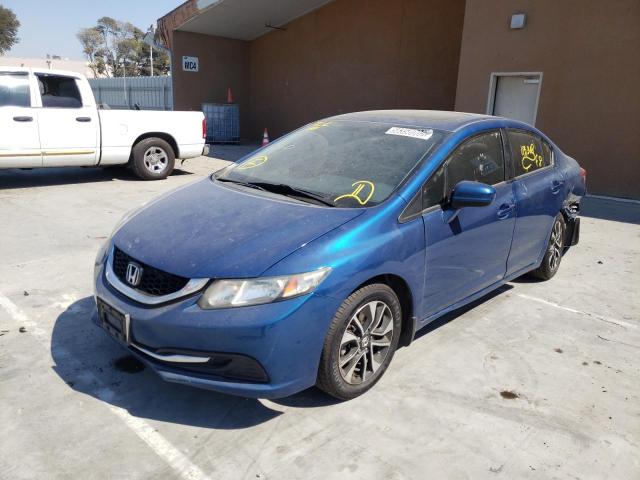 Photo 2 from auction – 2015 HONDA CIVIC EX with VIN 19XFB2F83FE205423