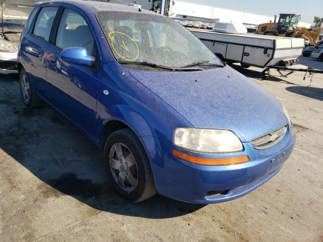 Photo 9 from auction – 2006 CHEVROLET AVEO with VIN KL1TD666X6B586713