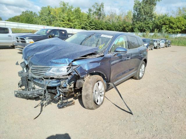 Photo 2 from auction – 2017 LINCOLN MKX SELECT with VIN 2LMPJ8KR0HBL41026