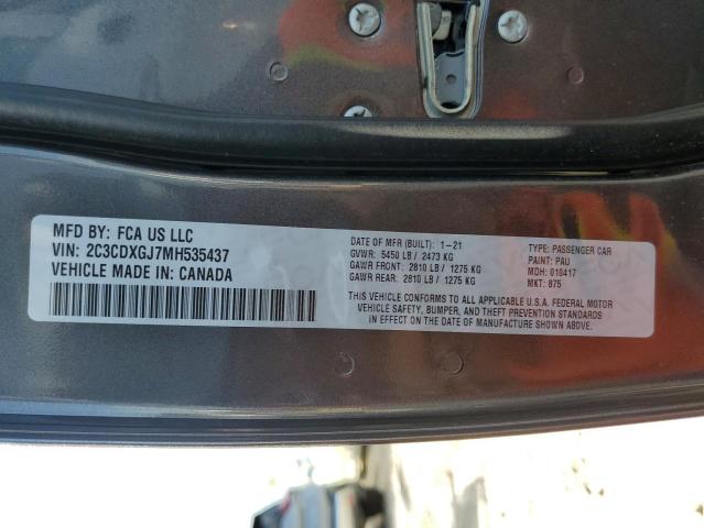 Photo 10 from auction – 2021 DODGE CHARGER SC with VIN 2C3CDXGJ7MH535437