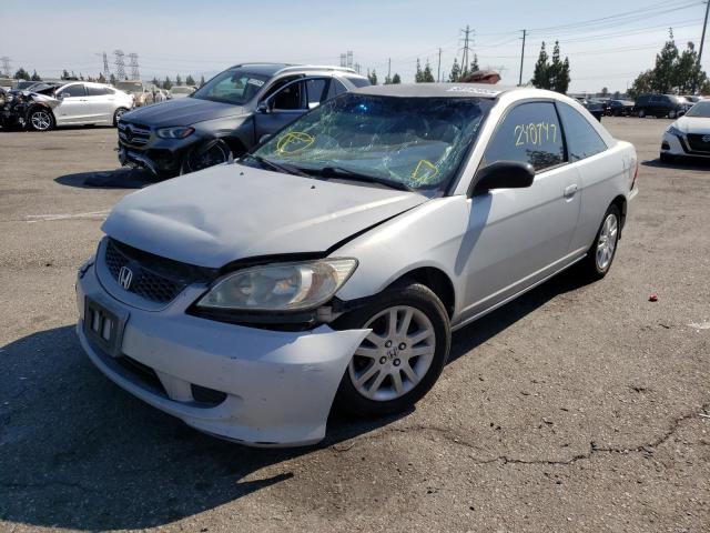 Photo 2 from auction – 2005 HONDA CIVIC with VIN 1HGEM22595L001539