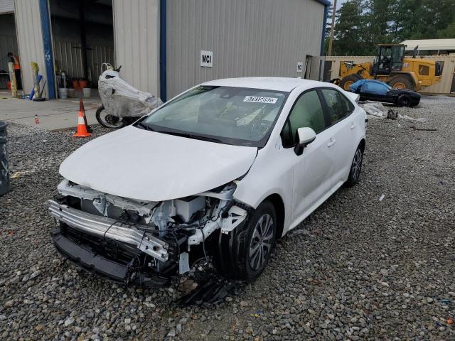 TOYOTA COROLLA LE 2022 with VIN JTDEAMDE1NJ053498 - Photo from auction