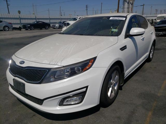 Photo 2 from auction – 2015 KIA OPTIMA with VIN 5XXGM4A72FG365504
