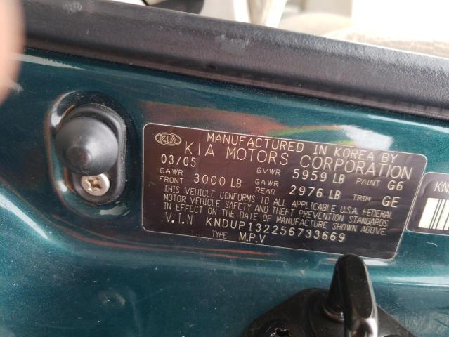 Photo 10 from auction – 2005 KIA SEDONA EX with VIN KNDUP132256733669