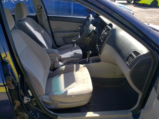 Photo 5 from auction – 2008 KIA SPECTRA EX with VIN KNAFE121485543127