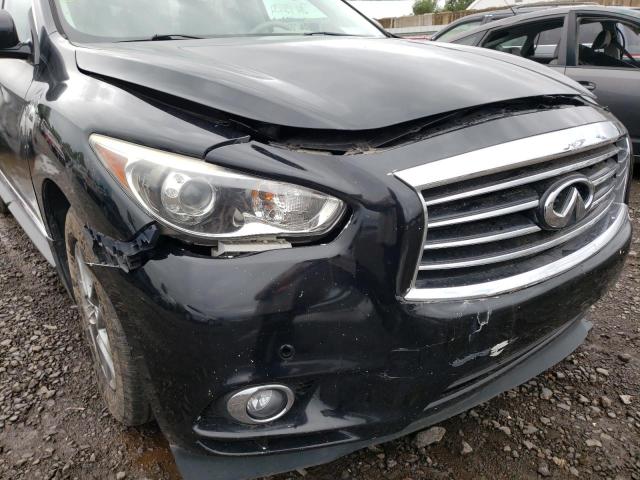 Photo 9 from auction – 2013 INFINITI JX35 with VIN 5N1AL0MM5DC303607