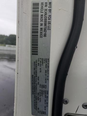 Photo 10 from auction – 2021 JEEP COMPASS LA with VIN 3C4NJDBB9MT562190