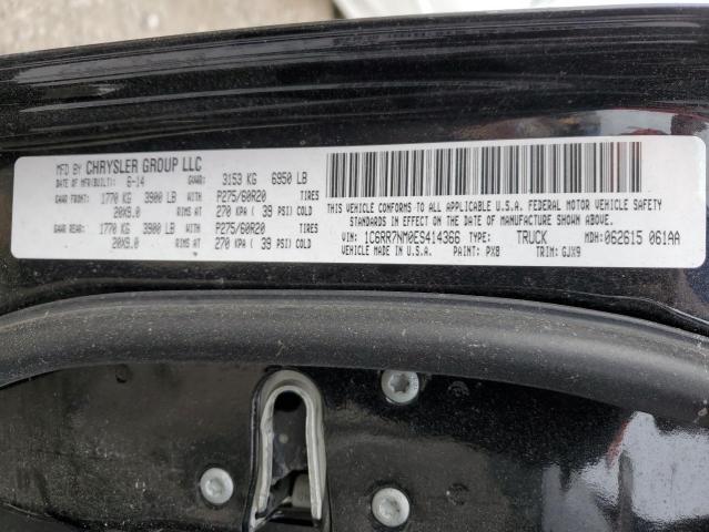 Photo 10 from auction – 2014 RAM 1500 LARAM with VIN 1C6RR7NM0ES414366
