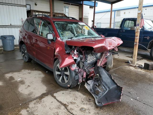 SUBARU FORESTER 2 2018 with VIN JF2SJAJC2JH601497 - Photo from auction