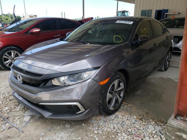 Photo 2 from auction – 2019 HONDA CIVIC LX with VIN 19XFC2F60KE050979