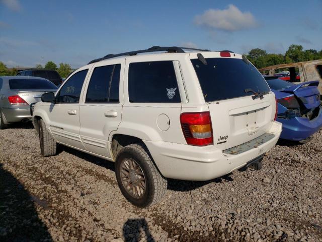 Photo 3 from auction – 2002 JEEP GRAND CHER with VIN 1J8GW58N12C317774