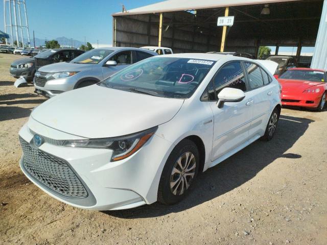 Photo 2 from auction – 2021 TOYOTA COROLLA LE with VIN JTDEAMDE5MJ010023