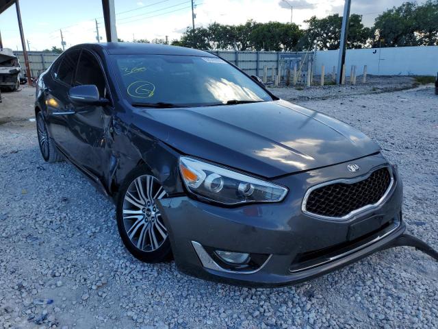 KIA CADENZA PR 2014 with VIN KNALN4D78E5141838 - Photo from auction