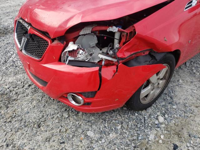 Photo 9 from auction – 2009 PONTIAC G3 with VIN KL2TD66E39B633166