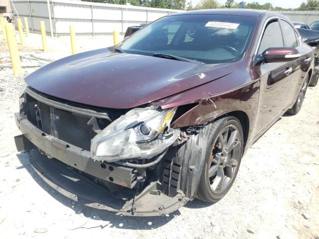 Photo 2 from auction – 2014 NISSAN MAXIMA S with VIN 1N4AA5AP2EC491449