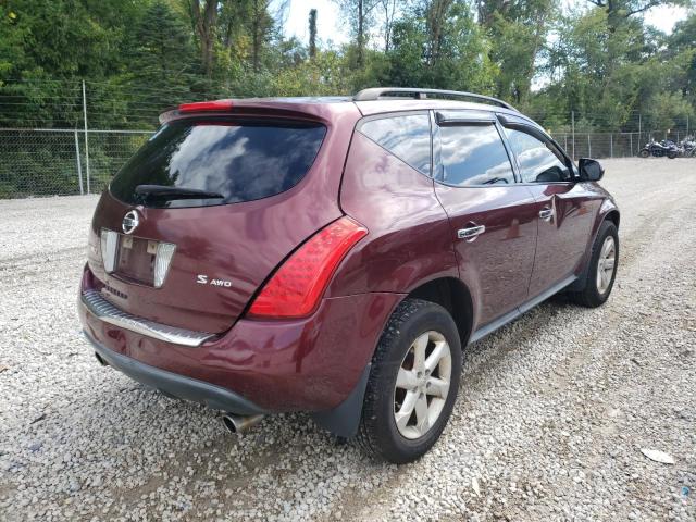 Photo 4 from auction – 2007 NISSAN MURANO SL with VIN JN8AZ08W47W655356