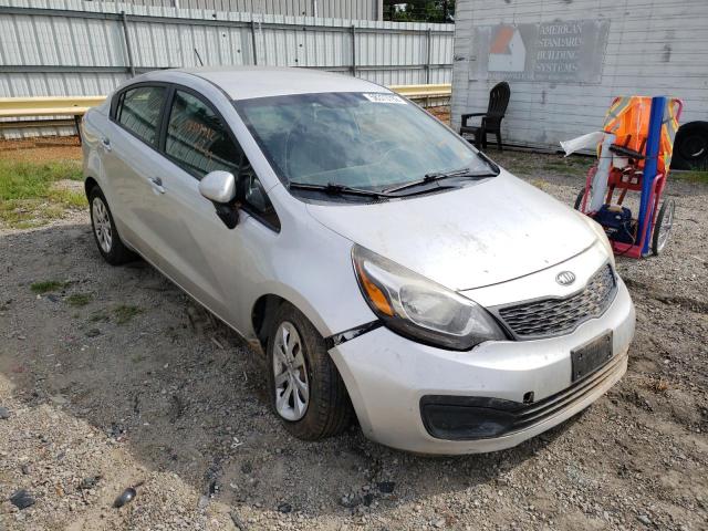 KIA RIO LX 2014 with VIN KNADM4A34E6325841 - Photo from auction