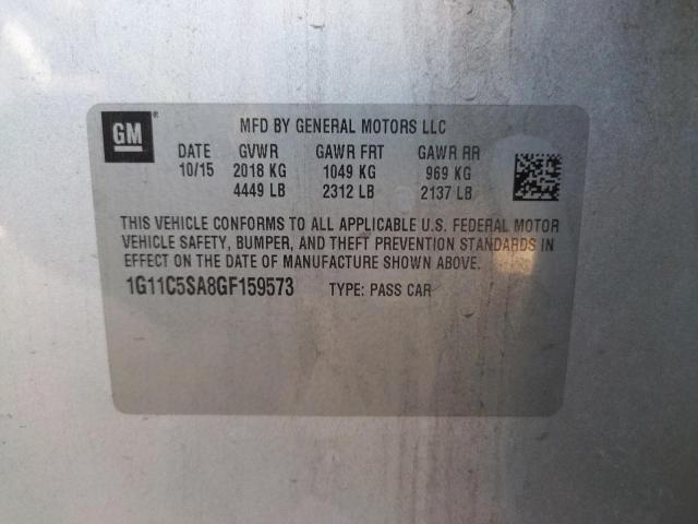 Photo 10 from auction – 2016 CHEVROLET MALIBU LIM with VIN 1G11C5SA8GF159573