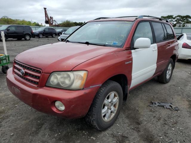 Photo 2 from auction – 2001 TOYOTA HIGHLANDER with VIN JTEHF21A410037179