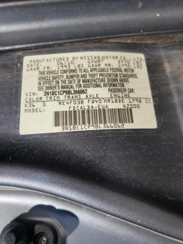 Photo 10 from auction – 2011 NISSAN VERSA S with VIN 3N1BC1CP9BL366062