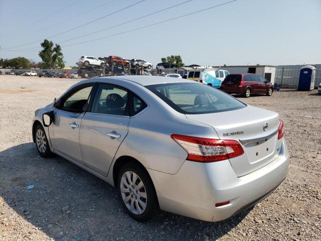 Photo 3 from auction – 2014 NISSAN SENTRA S with VIN 3N1AB7AP1EY209878