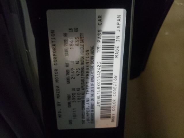 Photo 10 from auction – 2012 MAZDA 3 I with VIN JM1BL1L8XC1542423