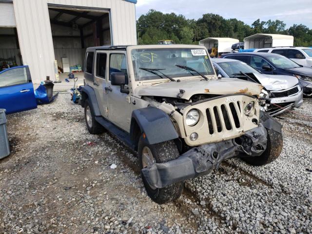 JEEP WRANGLER U 2018 with VIN 1C4BJWDG5JL813575 - Photo from auction