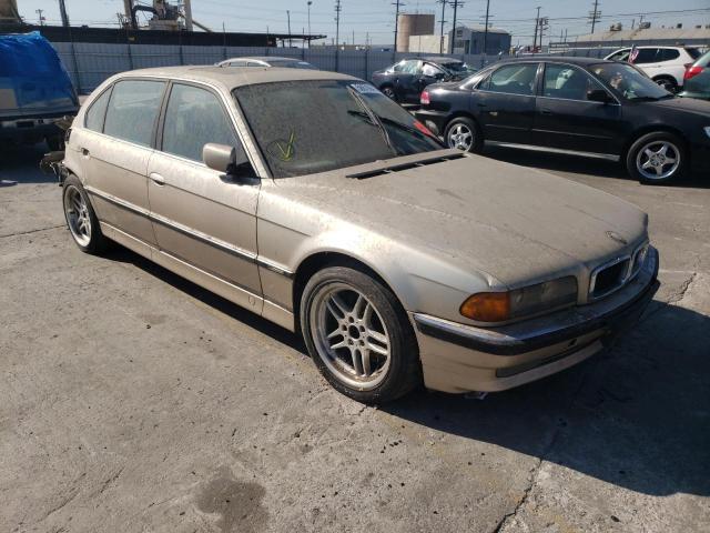 BMW 740 IL 1997 with VIN WBAGJ8320VDM03738 - Photo from auction