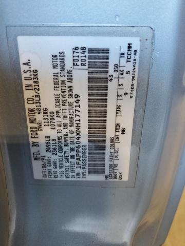 Photo 10 from auction – 1991 FORD THUNDERBIR with VIN 1FAPP604XMH177149