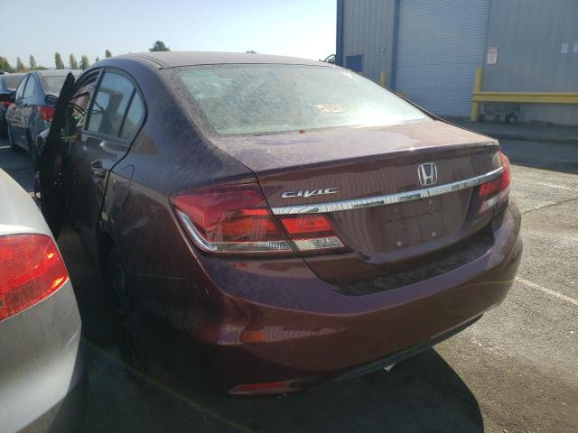Photo 3 from auction – 2014 HONDA CIVIC EX with VIN 19XFB2F81EE217410