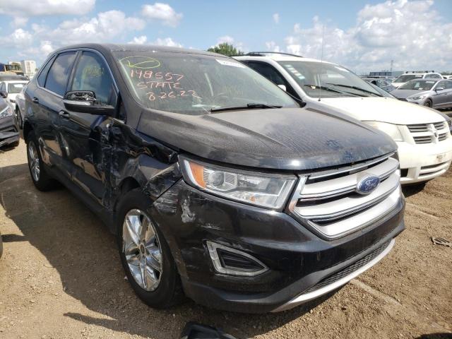 FORD EDGE SEL 2017 with VIN 2FMPK4J9XHBB44285 - Photo from auction
